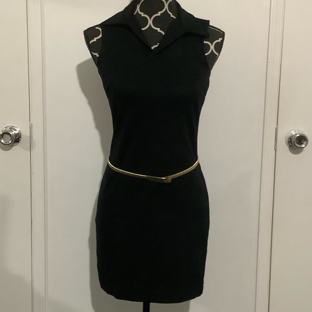 XS BANANA REPUBLIC Elegant Black Sleeveless Dress